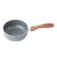 كسرولة جرانيت رصاصي 16 سم