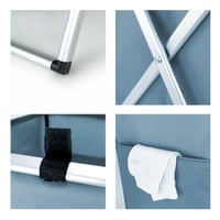 سلة ملابس قماش مفرد قابلة للطي A_09_5