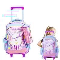 شنطة مدرسة لولو كاتي بعجلات A-07-5