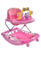 مشاية أطفال باللون الوردي