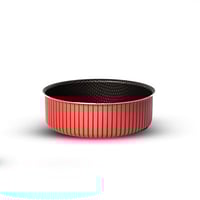 صينية غير لاصقه دائري عميق مقاس 26سم A_08_4