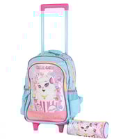 شنطة مدرسة لولو كاتي بعجلات A-07-5