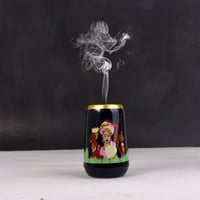 مبخرة سيراميك باللون الكحلي-A-02-02