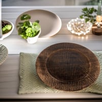 صحون سفرة دائرية لتقديم الطعام A_3_2