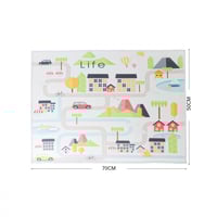 سجادة للاطفال شكل مباني جميلة وطرقات مقاس 70*50 سم...