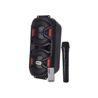 جيباس سماعة مع مكبر صوت قابلة للشحن - اسود -J-03-0...