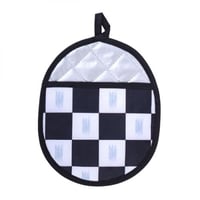 ماسك القدر 3حبة من القماش على شكل شطرنج B_08_3