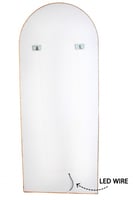 مراية أنيقة ديكور للمنزل مع إضاءة ليد