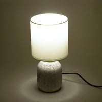 أباجورة غرف نوم أنيقة من السيراميك بإضاءة