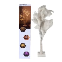 شجرة ريش مضيئة لمبات LED أبيض -F-04-02