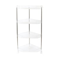 رفوف تخزين اكريليك بعجلات 4 أدوار