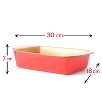 صينية سيراميك عميقة للفرن