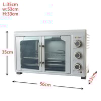 فرن كهربائي كولين بابين مع شواية 2000 واط