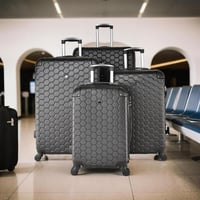 طقم شنط سفر نيو ترافيل 4 قطع متنوعة بعجلات دوارة -...