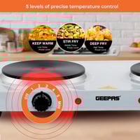 موقد كهربائي مسطح جيباس