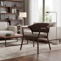 كرسي مفرد مودرن قماش - كوفي