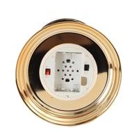 فانوس معدني بإضاءة دافئة – يعمل بالبطارية