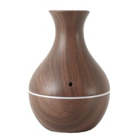 فواحة عطرية شحن على شكل مزهرية مع إضاءة