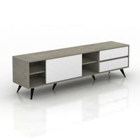 طاولة تلفزيون خشبية أنيقة مع ادراج للتخزين 179 سم...