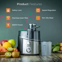 جيباس عصارة حمضيات كهربائية 600 واط-L-03-01