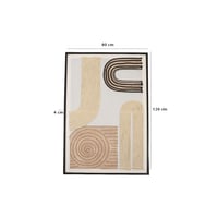 لوحة جدارية مودرن بتصميم بوهيمي مقاس 120×80 سم