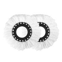 ممسحة ارضية دوارة 360 درجة ستيل مع دلو