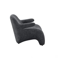 كرسي جلوس مفرد قماش رمادي