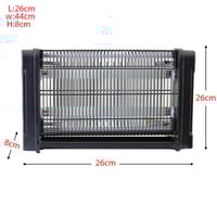 صائد الحشرات الكهربائي من السيف 80 متر مربع