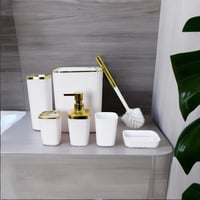 طقم اكسسوار حمام أنيق 6 قطع O-3-2