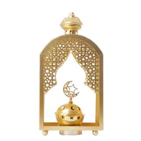 مبخرة فانوس ذهبية