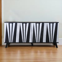 دولاب بوفية استقبال 4 أبواب خشب ماليزي – تصميم عصر...