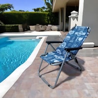 كراسي شاطئ قماش قابلة للطي