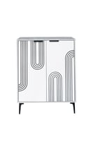 خزانة احذيه خشبية 2 باب 4 أدوار خشب ماليزي لون رما...