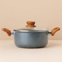 قدر جرانيت رصاصي 20 سم