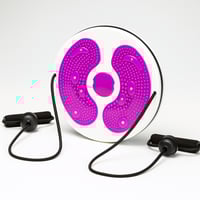 قرص دوار لتنحيف الخصر مع حبل تمرين الذراع A_12_5