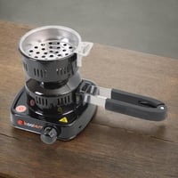 موقد فحم كهربائي 450 واط من كولين , تحكم في درجة ا...