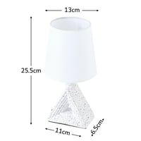 أباجورة طاولة من السيراميك بإضاءة فاخرة