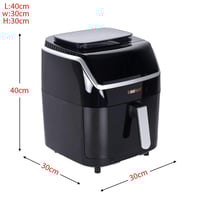 قلاية هوائية بالبخار من كولين 7 لتر 1700 واط - أسو...