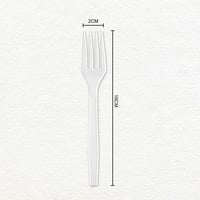 شوك بلاستيك 160 حبة لون أبيض -J-03-02