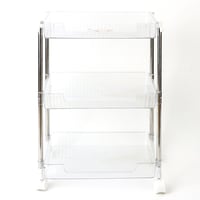 أرفف تخزين بعجلات متحركة 3 أدوار