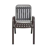 طقم طاولة حديقة مستديرة مع 2 كراسي – تصميم أنيق بل...