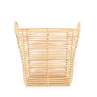 سلات خيزران 3 قطع بمقبض - متعددة الاستخدام