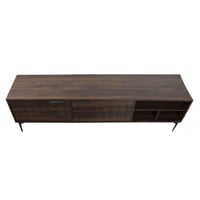 طاولة تلفزيون 180 سم خشب ماليزي , 2 درج تخزين مع ا...