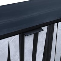 دولاب بوفية استقبال 4 أبواب خشب ماليزي – تصميم عصر...