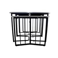 طقم طاولات قهوة من بيتي - 5 قطع