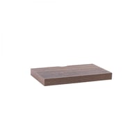 رفوف جدران خشب لون زيتي مقاس 40 سم - E-02-01