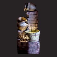 نوافير ديكور منزلي بإضاءة -B-02-02