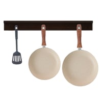 طقم مقلاة جرانيت 2 قطع مع ملعقة مسطحة A-06-2