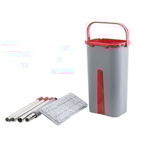 ممسحة مسطحة مع دلو لتنظيف الارضيات -H-04-02