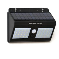 دي إل سي مصباح خارجي ثنائي بالطاقة الشمسيه بمستشعر...
